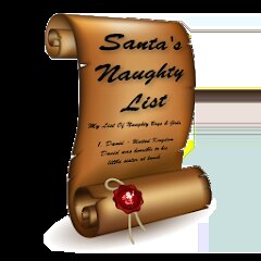 Santa's Naughty List App icon