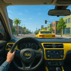 US Taxi Car Parking Simulator icon